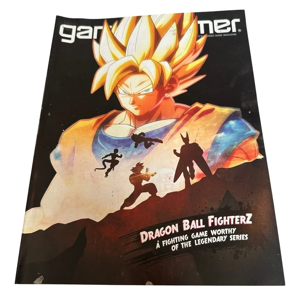 Game Informer Magazine Issue 295 November 2017 Dragon Ball FighterZ Goku Frieza